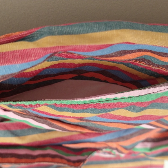 Madewell Paperbag Shorts in Rainbow Stripe - Picture 12 of 15